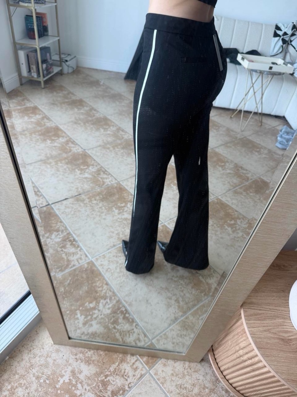 NWT Alice + Olivia Split-Hem Pants - Classic Women's Trousers